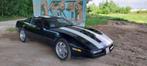 Corvette C4 1990, Auto's, Zwart, Chevrolet, Zwart, Leder