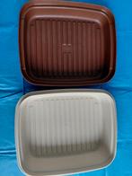 Brooddoos Tupperware, Huis en Inrichting, Ophalen, Gebruikt, Crème