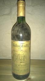 wijn - 1982 - chateau fontès cotes du roussillon, Verzamelen, Ophalen of Verzenden