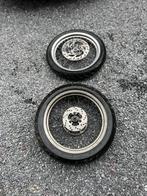 Derbi senda 50 50cc wielset - Gilera dt 50 velgen, Fietsen en Brommers, Ophalen of Verzenden, Gebruikt