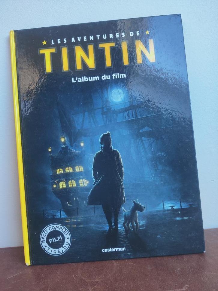 BD: Tintin - L'album du film, Verzamelen, Stripfiguren, Gebruikt, Kuifje, Ophalen of Verzenden