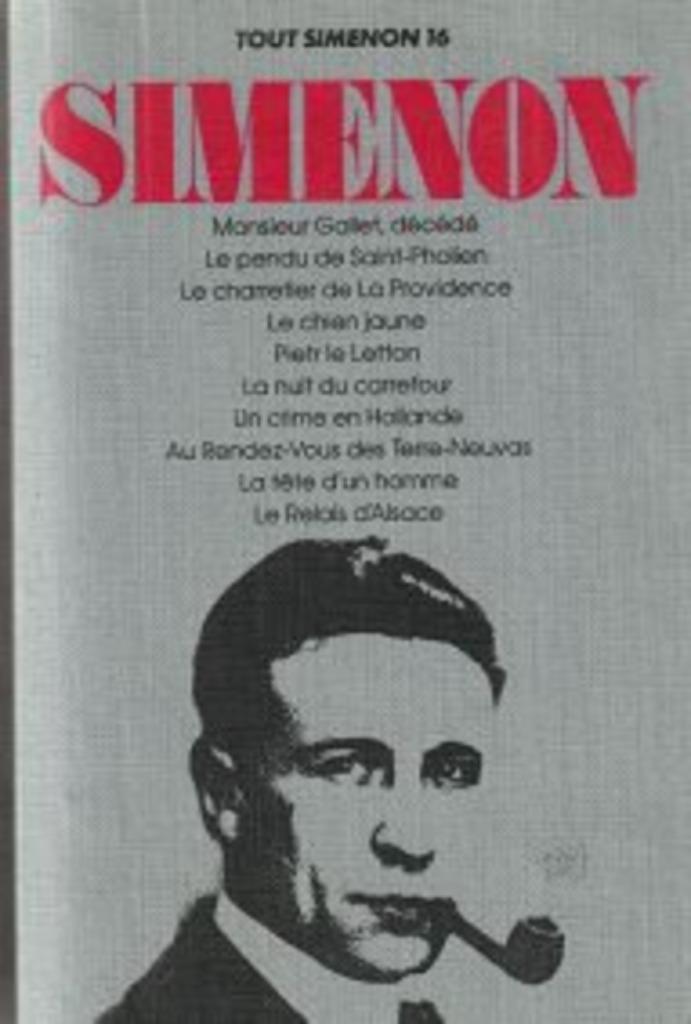 Tout Simenon * Collection Omnibus * Volume 16, Boeken, Detectives, Zo goed als nieuw, Ophalen of Verzenden