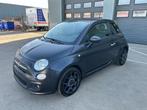 Fiat 500 1.2i Sport wagen word zo verkocht zie foto's, Auto's, Stof, Gebruikt, 4 cilinders, Zwart