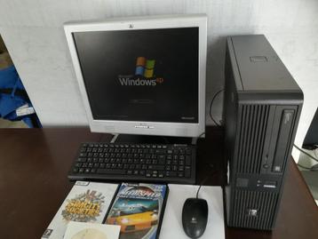 HP Pc Intel core 2 duo met windows xp beschikbaar voor biedingen