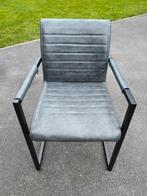 Lederen stoelen, Huis en Inrichting, Stoelen, Ophalen, Zo goed als nieuw