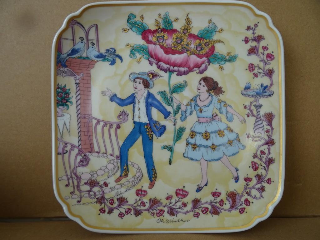 Ole Winther Assiette de Félicitation Limited Edition 1979, Antiquités & Art, Curiosités & Brocante, Enlèvement ou Envoi