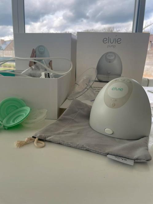 Elvie pump, elektrische borstkolf , enkelzijdig borstpomp, Kinderen en Baby's, Babyvoeding en Toebehoren, Zo goed als nieuw, Borstkolf