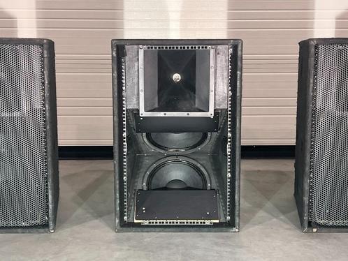 4x B&C neodymium speakers: 2x12" + 1,4" + wheelplate, TV, Hi-fi & Vidéo, Enceintes, Utilisé, 120 watts ou plus, Enlèvement ou Envoi