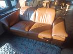 lederen tweezit, Huis en Inrichting, Zetels | Zetels, Ophalen, Gebruikt, Tweepersoons