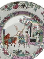 Paar porseleinen borden — China — Pink Family Style, Ophalen of Verzenden