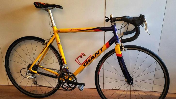Giant TCR team, Fietsen en Brommers, Fietsen | Racefietsen, Gebruikt, Heren, Giant, 15 tot 20 versnellingen, 28 inch, Overige materialen