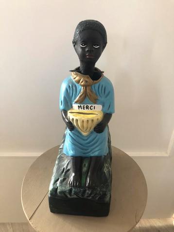 Standbeeld • vintage spaarpot • decoratie beschikbaar voor biedingen