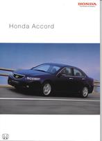 HONDA ACCORD 2004, Boeken, Auto's | Folders en Tijdschriften, Nieuw, Honda, Ophalen of Verzenden