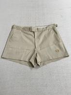 Vintage Fred Perry Shorts Dames W34 Beige hot-pants Tennis, Ophalen of Verzenden, Zo goed als nieuw