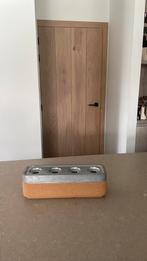 Kaarsenhouder born in sweden, Huis en Inrichting, Woonaccessoires | Kandelaars en Kaarsen, Ophalen of Verzenden, Zo goed als nieuw