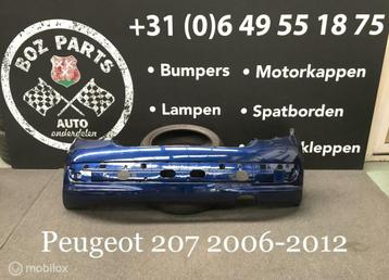 Peugeot 207 en 207 CC Cabrio achterbumper 2006-2012