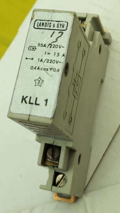 Voorrangsschakelaar Landis & Gyr KLL 1, Doe-het-zelf en Bouw, Elektriciteit en Kabels, Gebruikt, Overige typen, Ophalen