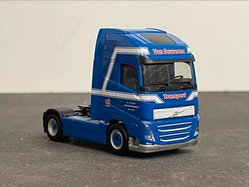 Herpa Volvo FH 05 trekker Van Deuveren blauw 1/87 beschikbaar voor biedingen