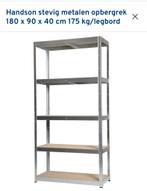Handson stevig metalen opbergrek 180 x 90 x 40 cm 175 kg, Ophalen, Nieuw