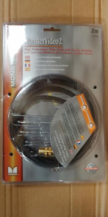 Monstervideo 2M Video kabel high resolution 24CT goud beschikbaar voor biedingen