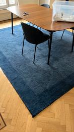 Tapis - Bleu foncé 250x300 en laine, Maison & Meubles, Ameublement | Tapis & Moquettes