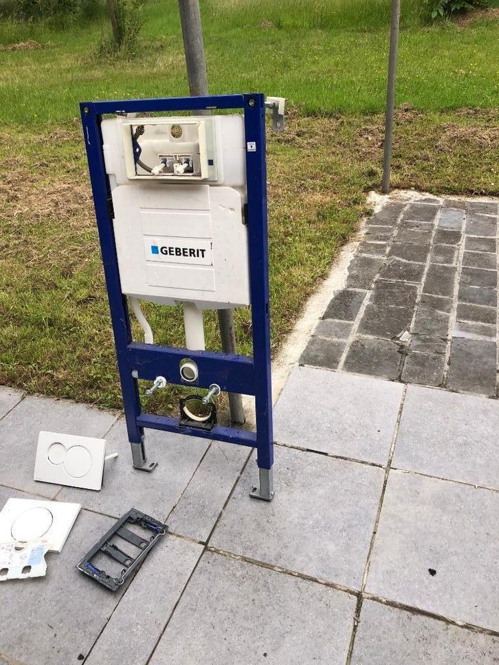 Hang-WC GEBERIT FRAME, Doe-het-zelf en Bouw, Sanitair, Gebruikt, Toilet, Ophalen