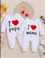 2 st witte lange mouwen rompertjes 6-9 maanden, Kinderen en Baby's, Babykleding | Overige, Ophalen of Verzenden, Nieuw, Jongetje of Meisje