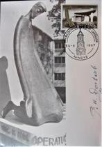 ORIG. POSTKAART NINOVE- GENTINES- KONGOLO MEMORIAL, Oost-Vlaanderen, 1960 tot 1980, Ongelopen, Ophalen of Verzenden