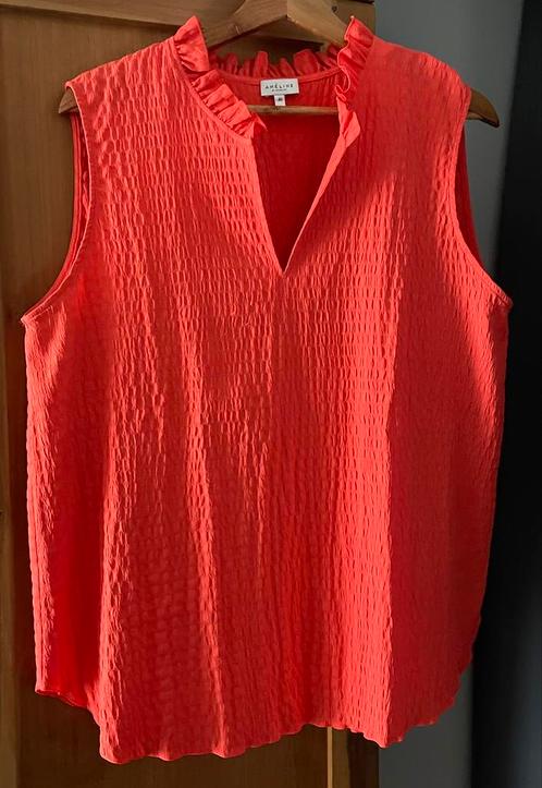 Blouse Améline By Mayerline 46 NEW corail, Vêtements | Femmes, Grandes tailles, Neuf, Chemisier ou Tunique, Autres couleurs, Enlèvement ou Envoi