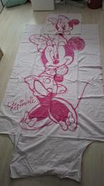 Minnie Mouse dekbedovertrek 1 persoons met flessenhals, Ophalen of Verzenden, Zo goed als nieuw, Dekbedovertrek