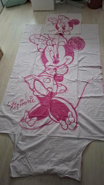 Minnie Mouse dekbedovertrek 1 persoons met flessenhals beschikbaar voor biedingen