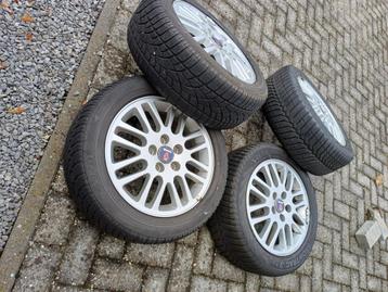 Saab velgen met winterbanden beschikbaar voor biedingen