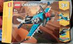 Lego creator 3 i n 1 - 31099 - vliegtuig helikopter, Comme neuf, Lego, Enlèvement ou Envoi