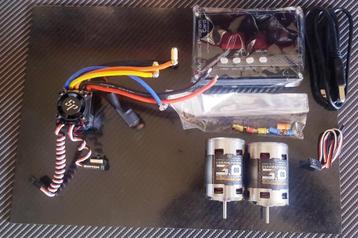 Een als nieuwe SpeedPassion Cirtix brushless ESC + motoren beschikbaar voor biedingen