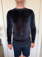 Samsøe & Samsøe blauw velours pull maat Small, Blauw, Samsøe & Samsøe, Ophalen of Verzenden, Zo goed als nieuw