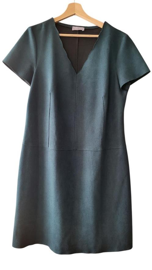 Robe mi-longue Cassis, Kleding | Dames, Jurken, Zo goed als nieuw, Maat 46/48 (XL) of groter, Groen, Ophalen