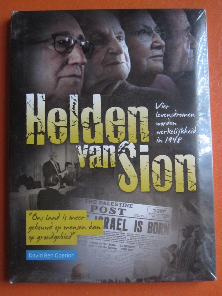 Helden van Sion (nieuw in de verpakking), Cd's en Dvd's, Dvd's | Documentaire en Educatief, Nieuw in verpakking, Kunst of Cultuur