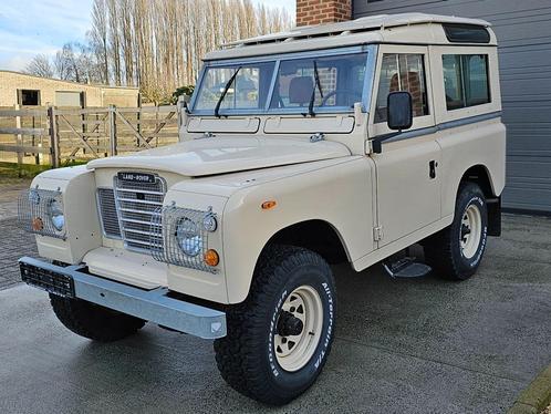 Land Rover Defender 88 - Series 3 - 1982 - Limestone, Auto's, Oldtimers, Bedrijf, Te koop, Land Rover, Diesel, SUV of Terreinwagen