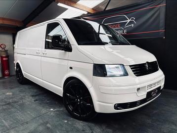 VOLKSWAGEN TRANSPORTER T5 • 2.5TDI • LONG CHÂSSIS • unique ! disponible aux enchères