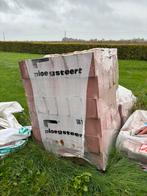 Pallet Ploegsteert Thermobloc glad, Doe-het-zelf en Bouw, Metselstenen, Ophalen, Zo goed als nieuw