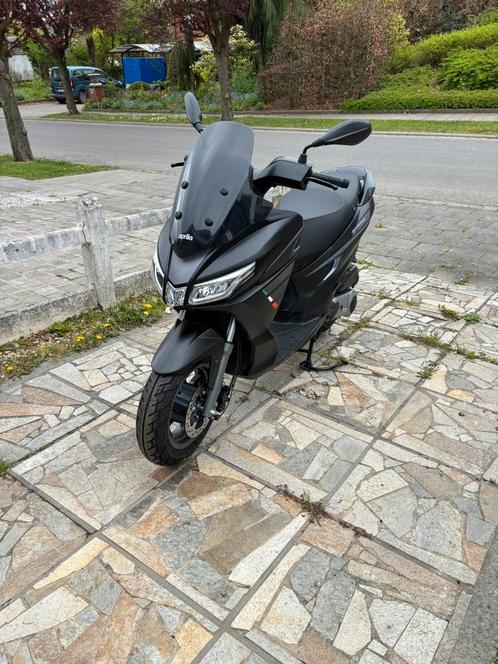 Aprilia SXR 50 – 0km – 49cc – 45km/u – zwart, Fietsen en Brommers, Scooters | Aprilia, Nieuw, Overige modellen, Klasse B (45 km/u)