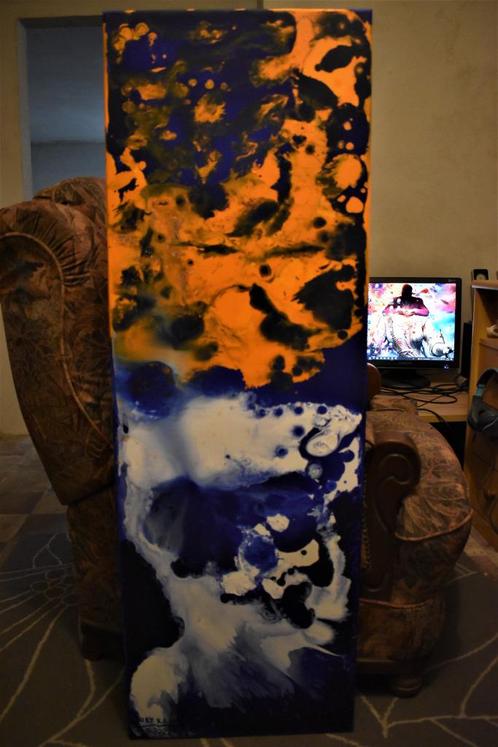 Neige et Sable Penture par Joky Kamo 2022, Antiquités & Art, Art | Peinture | Moderne, Enlèvement