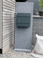 Boîte aux lettres en vrai pierre bleue belge, Ophalen, Hardsteen