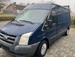 Ford Transit * MET 1J GARANTIE * GEKEURD * €180/maand, Auto's, Bestelwagens en Lichte vracht, Elektrische ramen, Blauw, Bedrijf