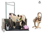 Schleich box individuel et salle de pansage, Kinderen en Baby's, Speelgoed | Actiefiguren, Zo goed als nieuw