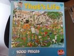 Puzzel that’s life 1000, Hobby & Loisirs créatifs, Sport cérébral & Puzzles, Enlèvement ou Envoi, Comme neuf
