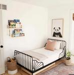 Ikea minnen zwart, Kinderen en Baby's, Kinderkamer | Bedden, Ophalen, Zo goed als nieuw