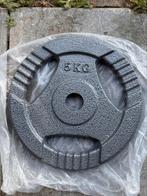 Halterschijf 5kg, 30mm boring, Sport en Fitness, Ophalen, Nieuw, Halterschijven