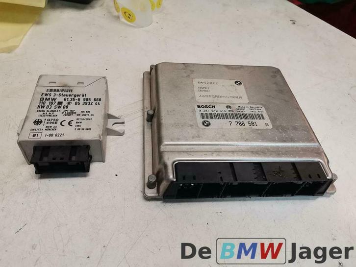 DDE met EWS zonder sleutel BMW 5-serie E39 525D M57 7787148, Auto-onderdelen, Elektronica en Kabels, BMW, Gebruikt, Ophalen of Verzenden