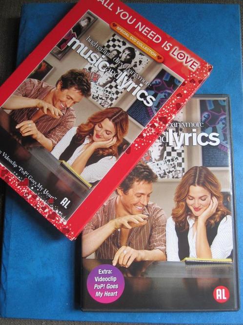 Music and Lyrics (2007) in speciale schuifhoes, Cd's en Dvd's, Dvd's | Komedie, Zo goed als nieuw, Romantische komedie, Boxset